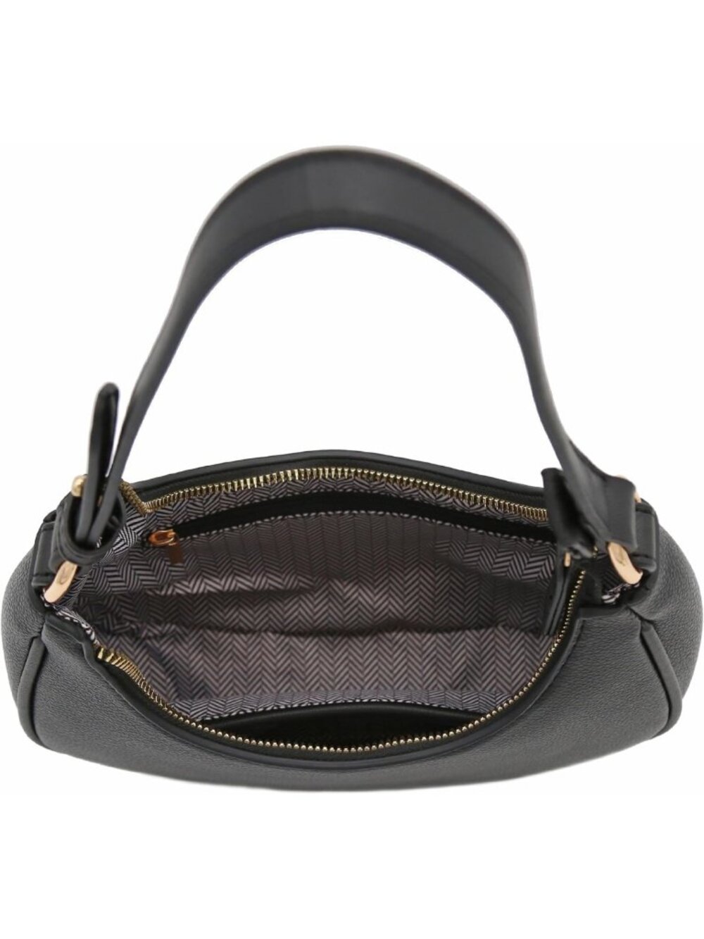 Chic Small Crescent Shoulder Bag | Stylish Underarm Purse for Everyday Use - Picture 8 of 8